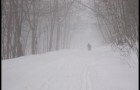 Tempête en ski de fond