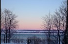 Petit jour sur le fleuve