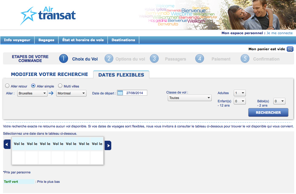 Resolu Bug Air Transat Au Depart De Bruxelles