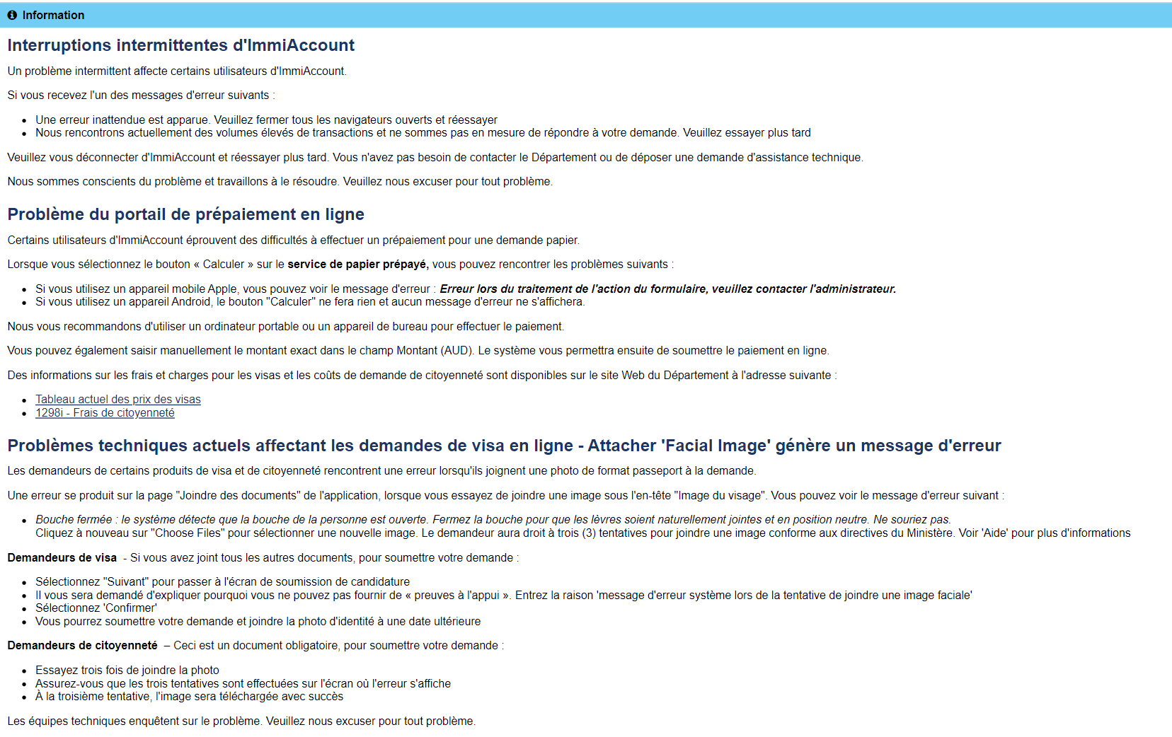 Nom : Message erreur ImmiAccount.png
Affichages : 346
Taille : 159,8 Ko