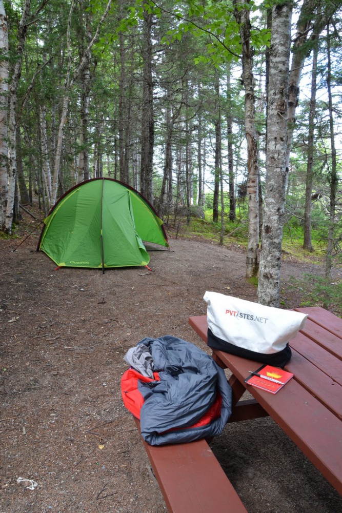 Camping in Newfoundland
