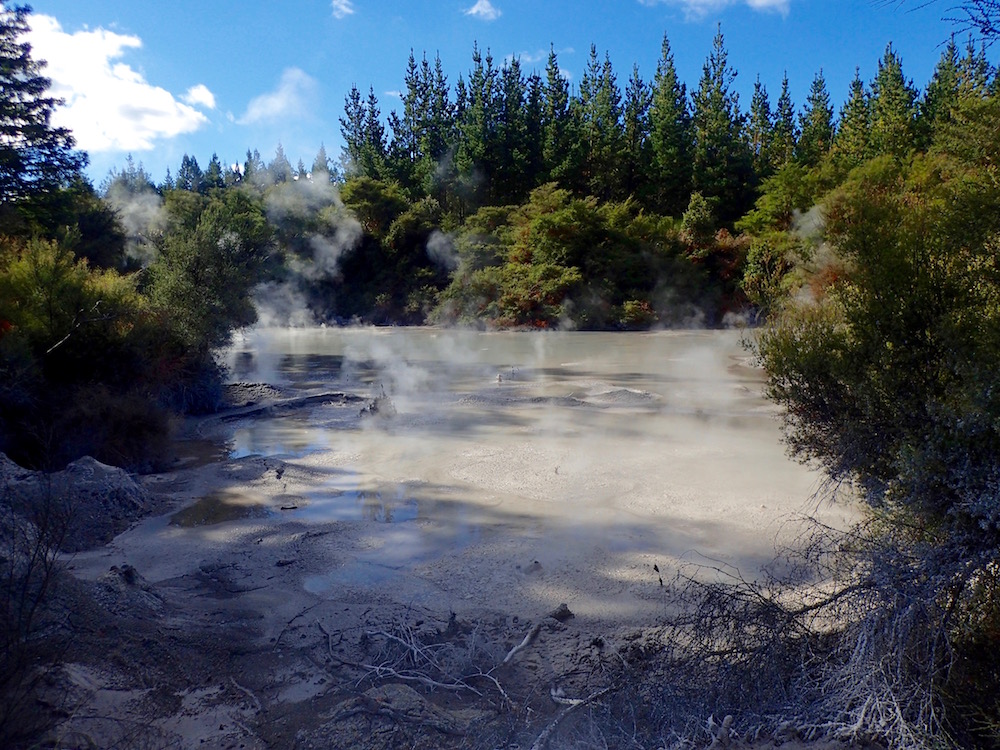 Récit Le Parc Géothermique De Wai O Tapu Île Du Nord De La Nouvelle Zélande 7190