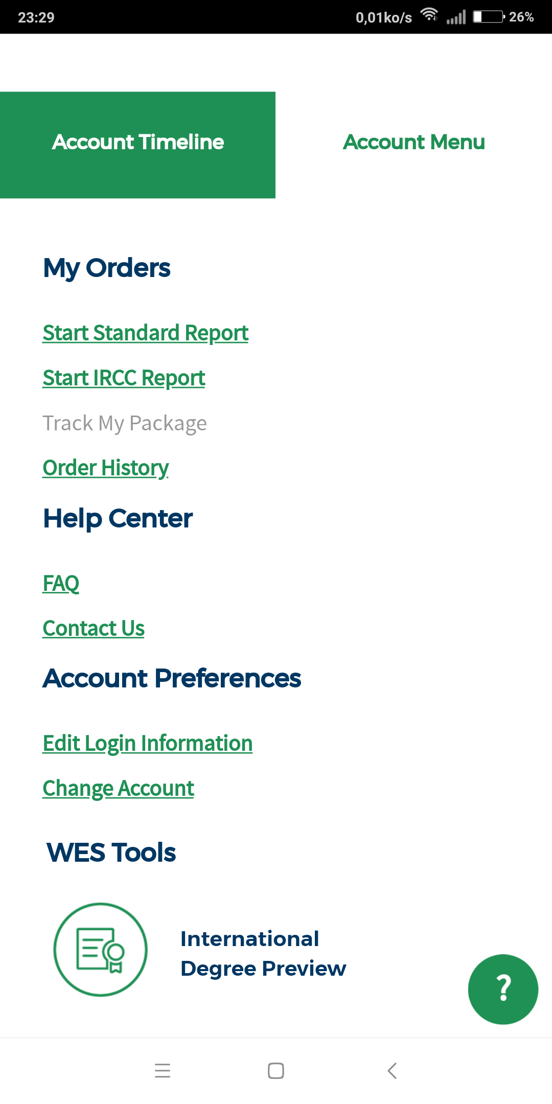 Entrée express évaluation des diplomes WES Page 3