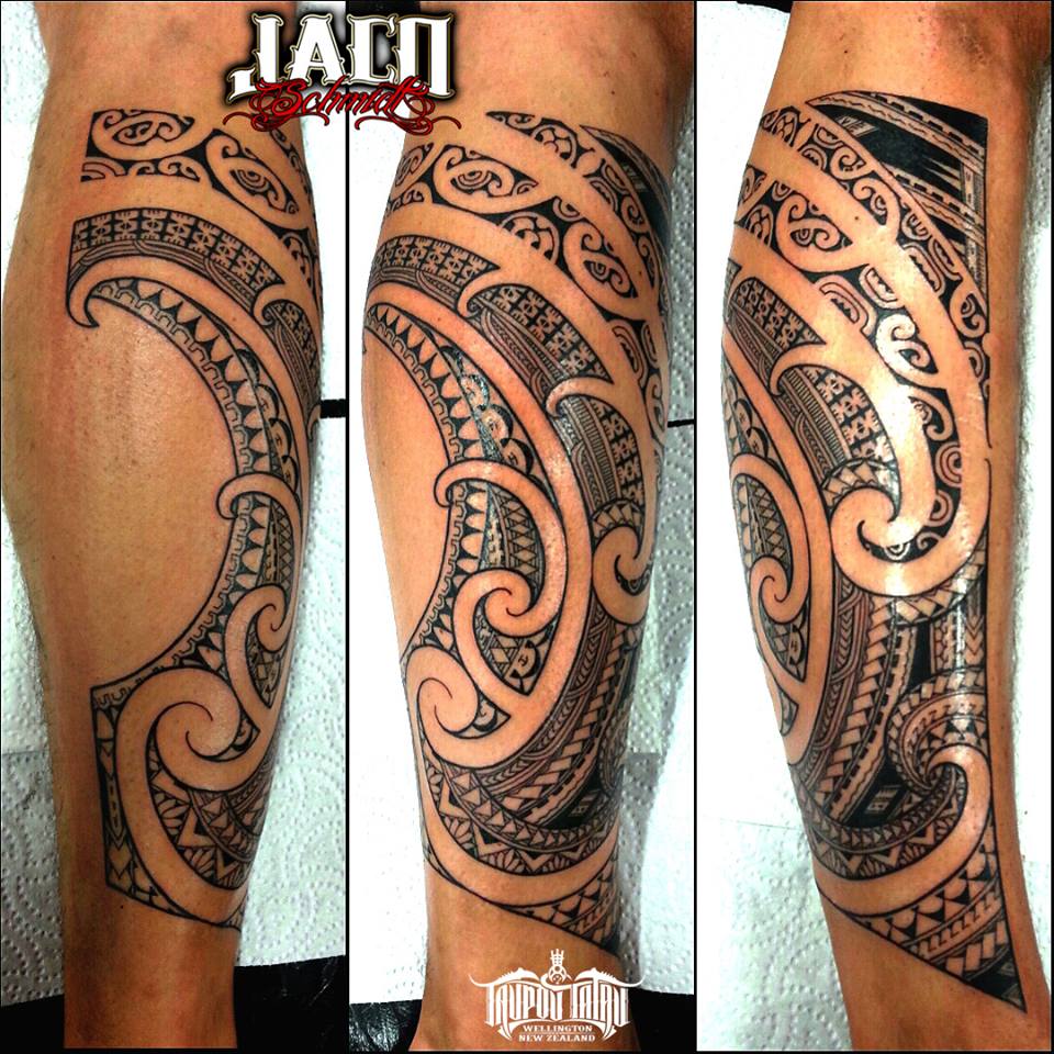 Tatouage Mollet Maori