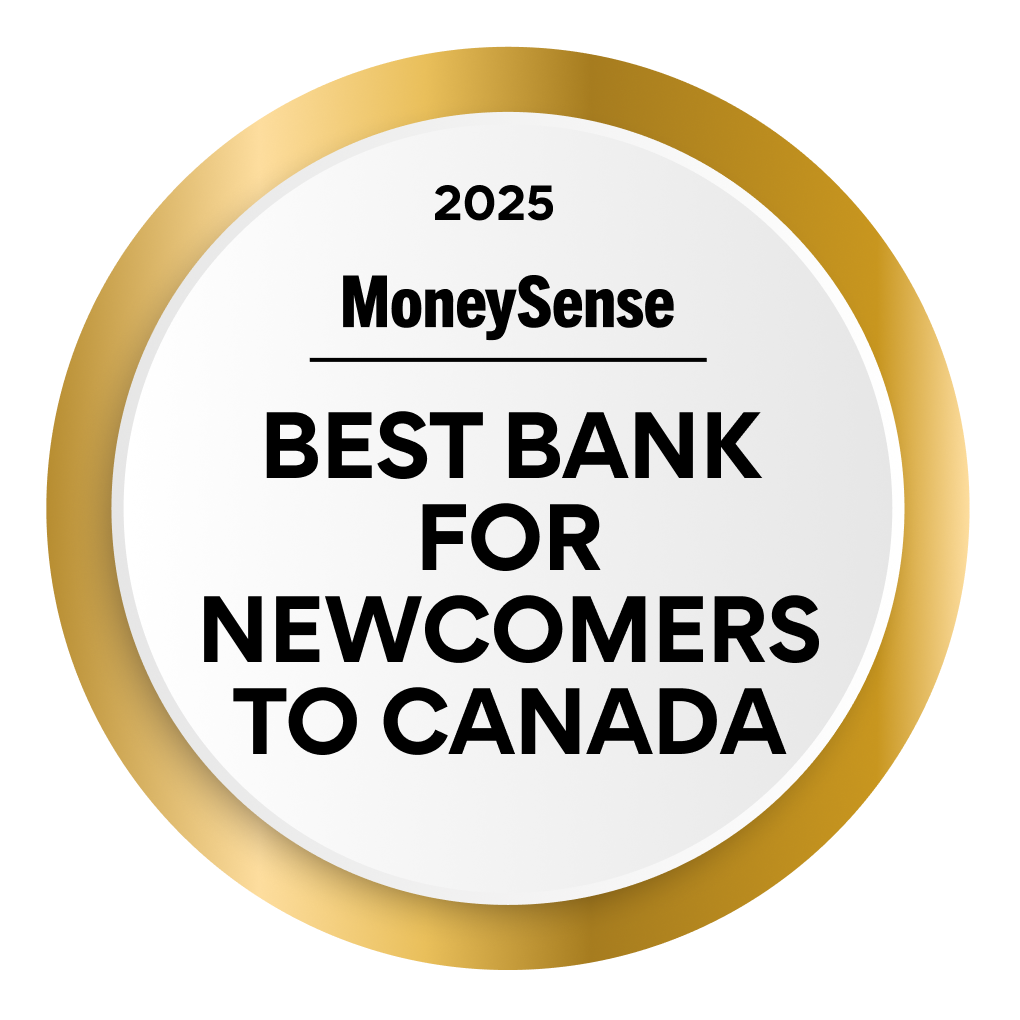 MoneySense 2025 Best Bank for Newcomers to Canada