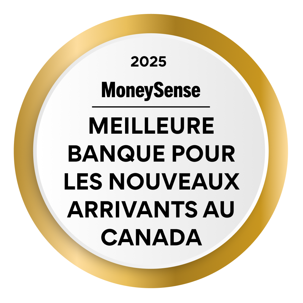 MoneySense 2025 Meilleure banque pour les nouveaux arrivants au Canada