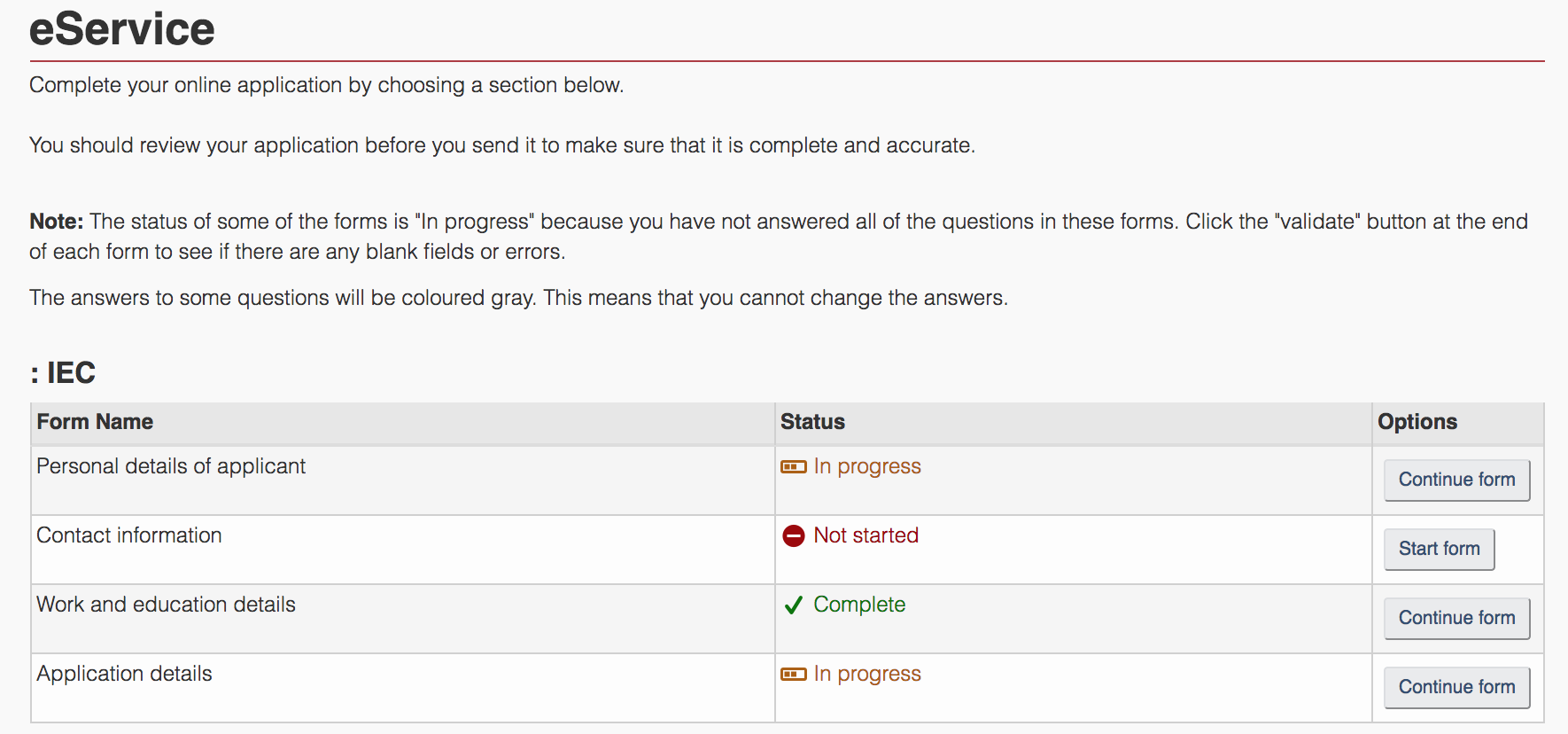 Page-eService-IEC-tutorial