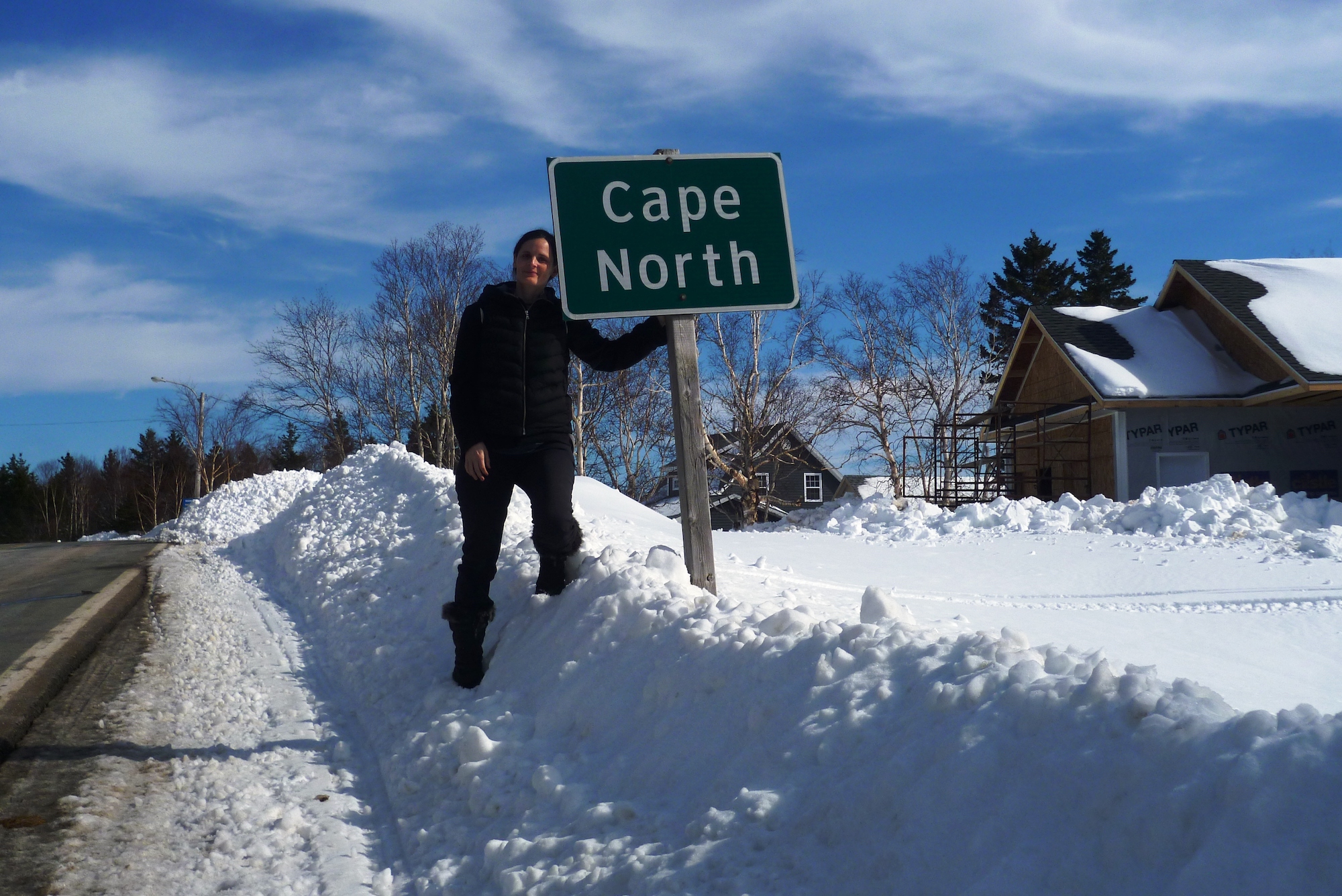 Hiver au Canada - Cape North, Cabot Trail