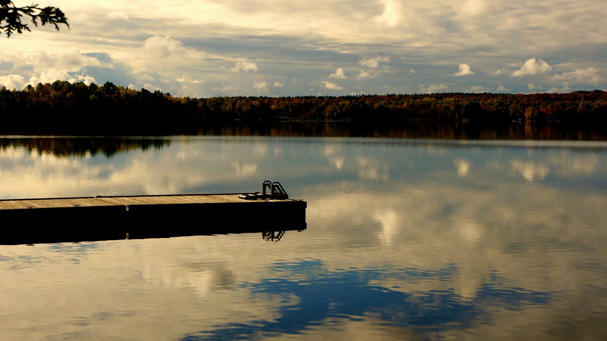 Interview Mathieu - Coucher de soleil automne