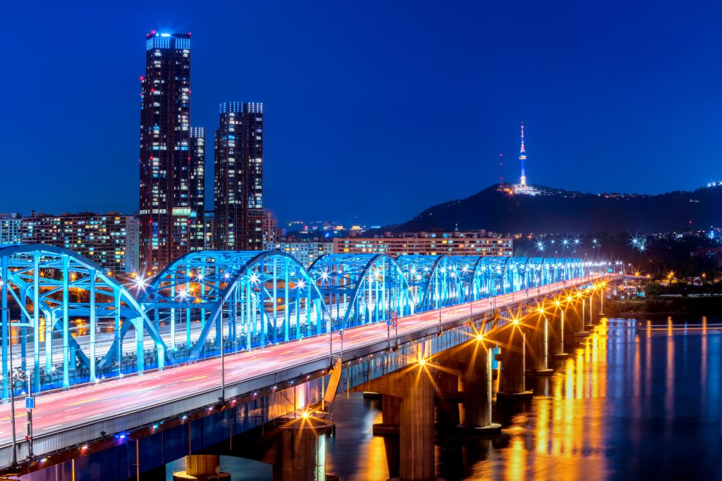 Skyline de Seoul - Coree du Sud