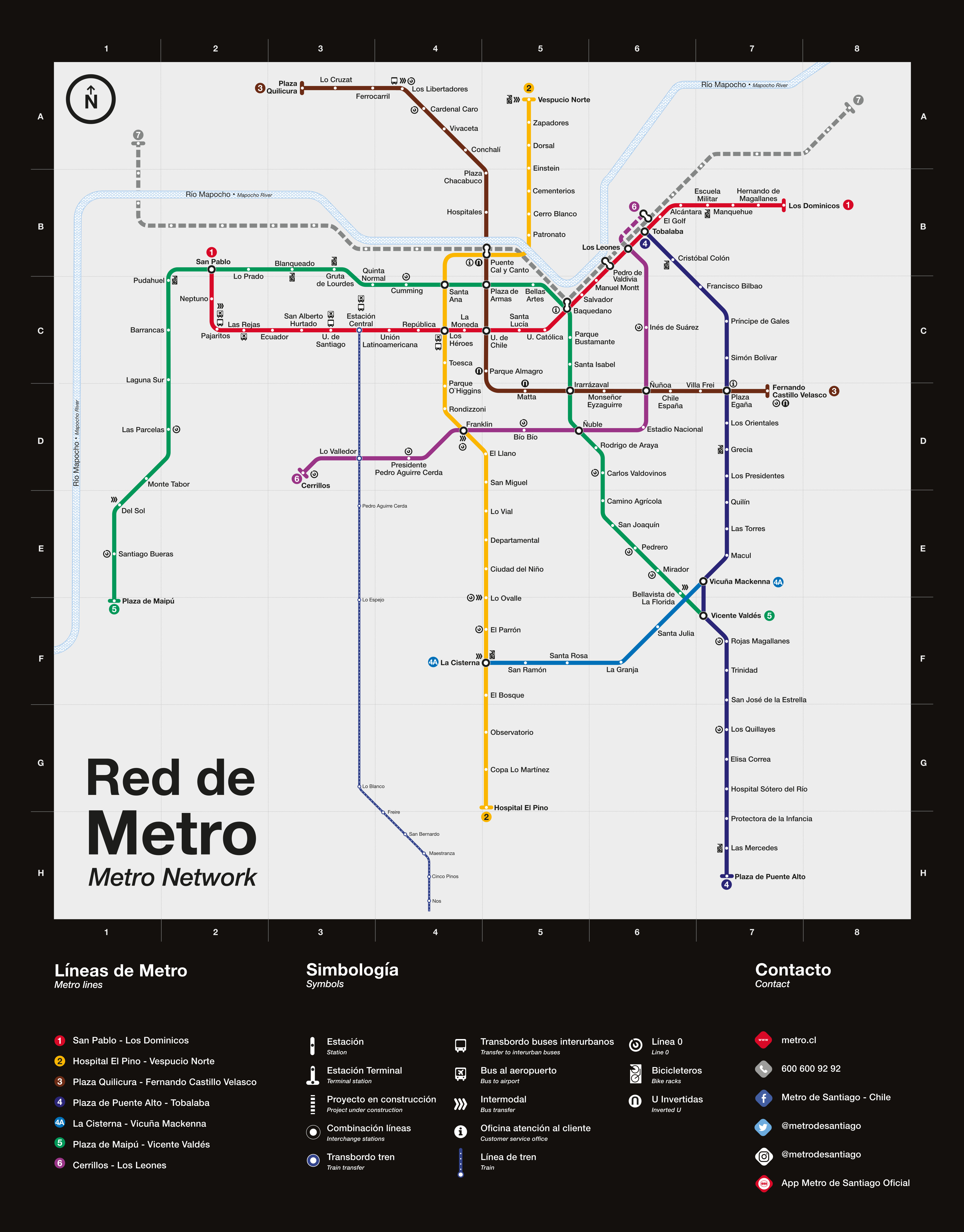 metro santiago