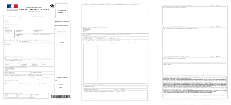 Formulaire De Demande De Visa Pour L Angleterre Pdf