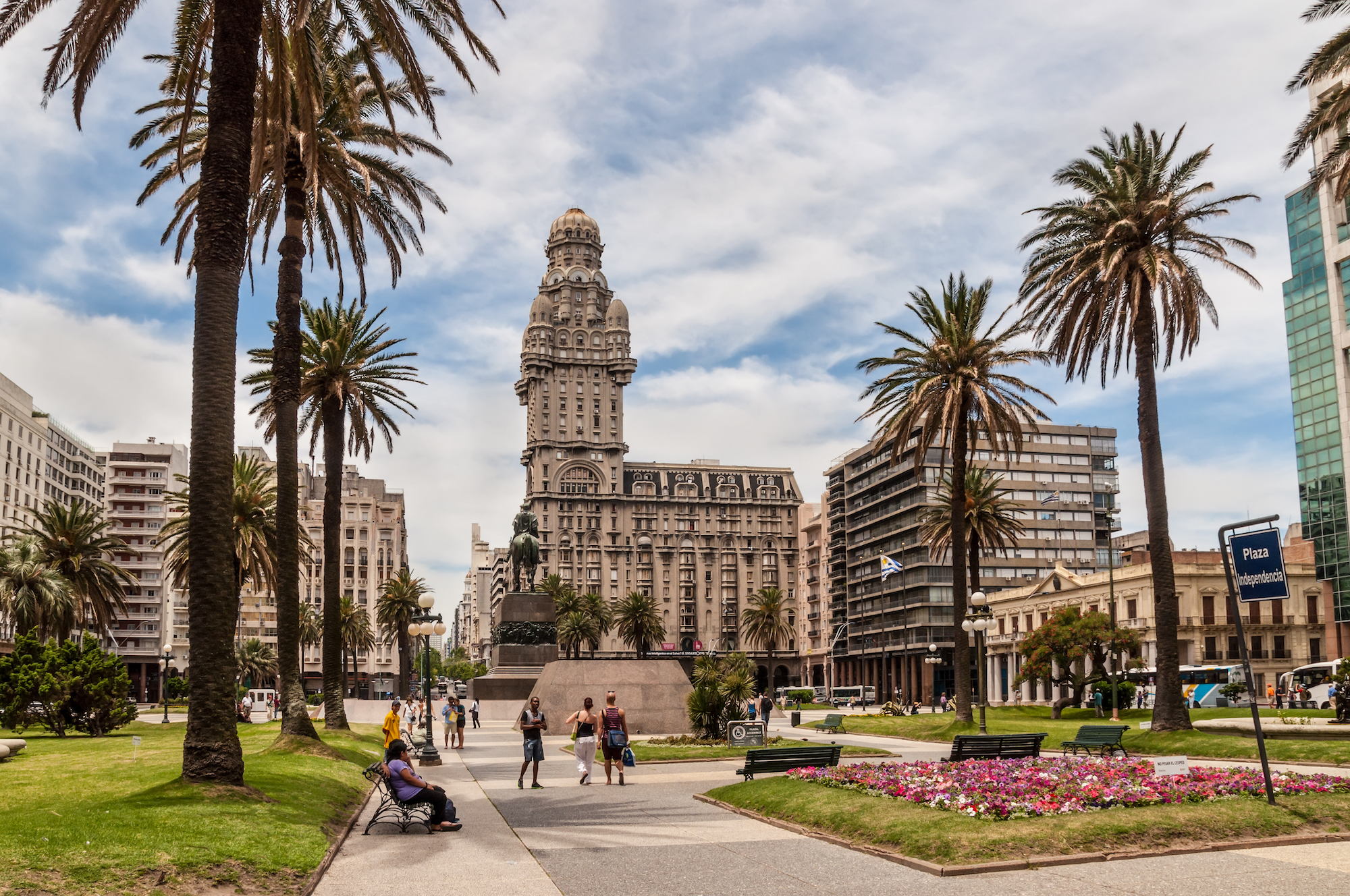 Plaza independancia Montevideo