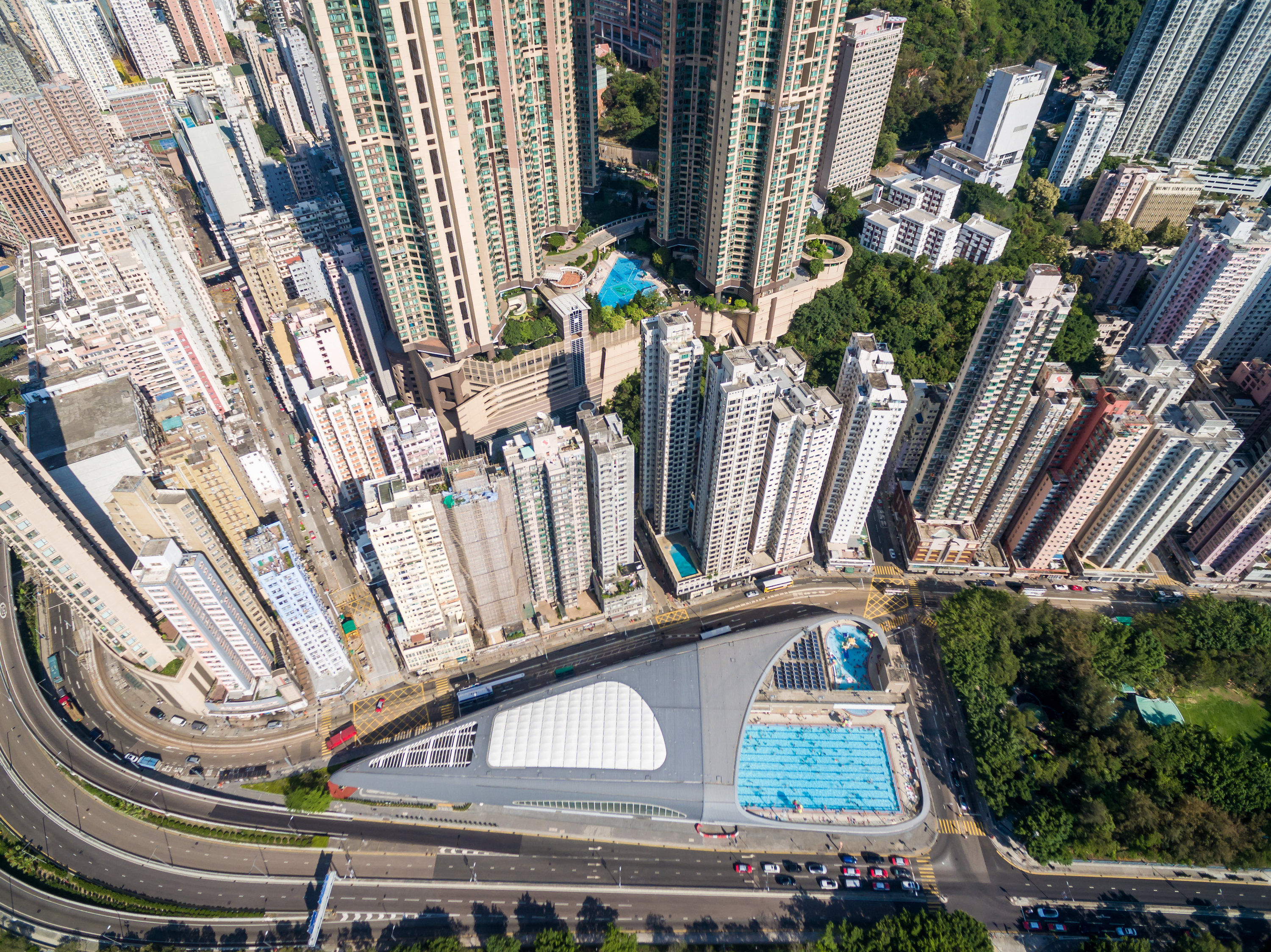 Quartiers du Central and Western district de Hong Kong Kennedy Town