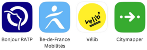 top apps for paris