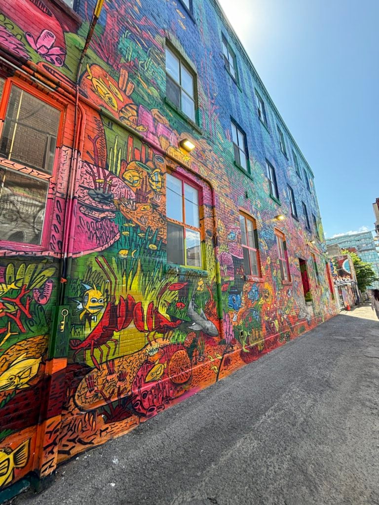 Graffiti Alley à Toronto