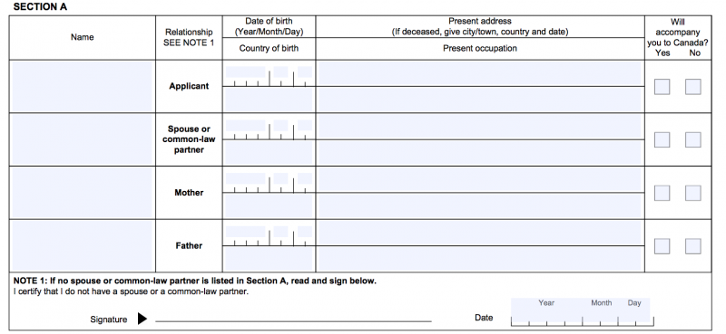 IEC application Canada