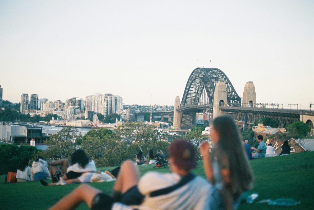Choix de la ville d'arrivée - Sydney
