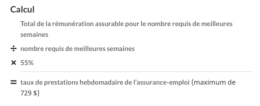 Calcul du taux de chômage au Canada en 2026