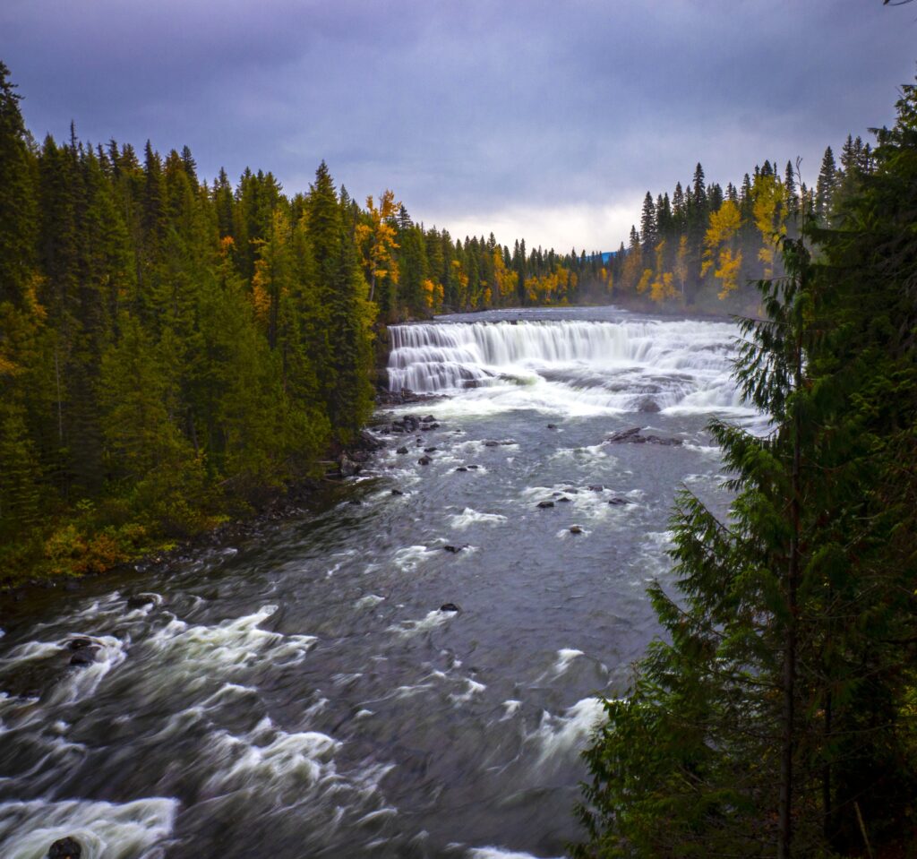 Canada’s hidden gems: Quieter alternatives to tourist hotspots - waterfall in Wells Gray