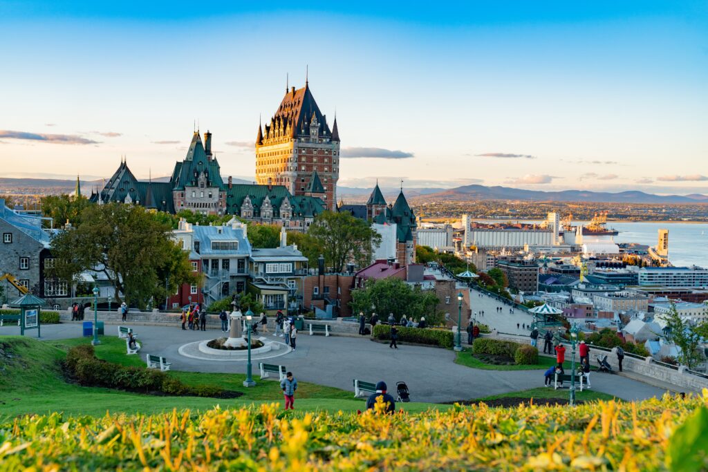 The ultimate Canada travel bucket list - chateau in Quebec City