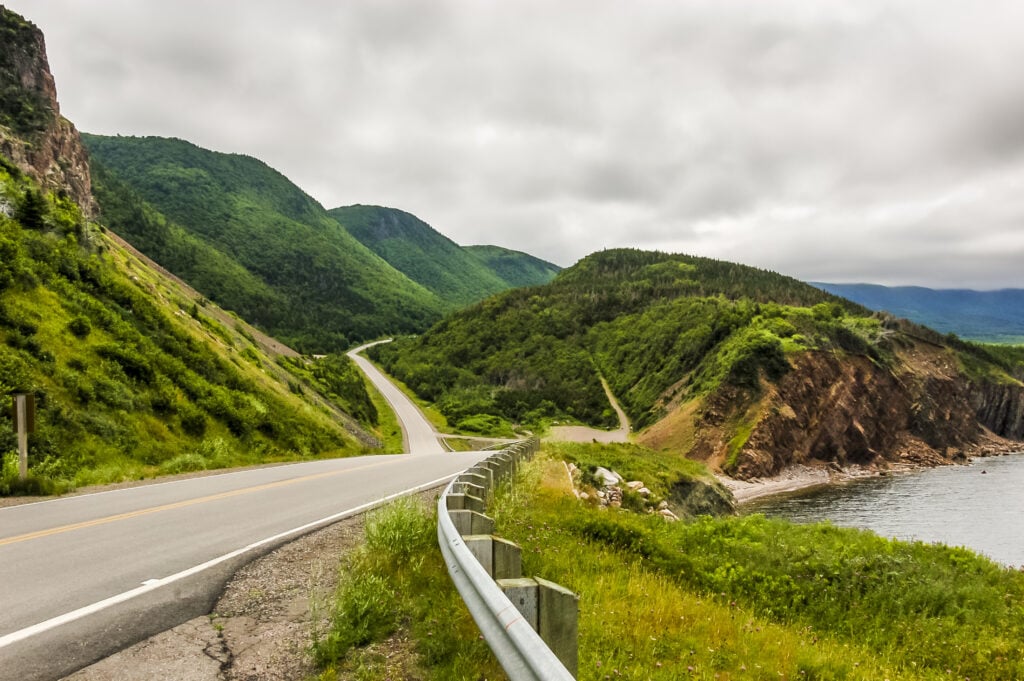 Top 10 places to visit in the Canadian Maritimes: cabot trail on cape breton island