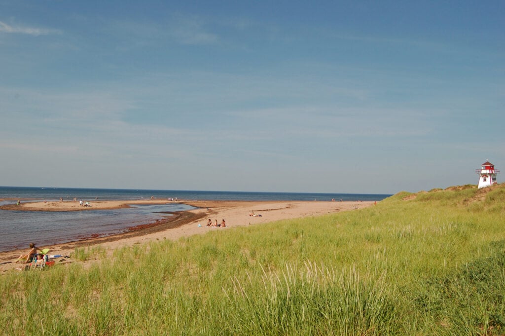 Top 10 places to visit in the Canadian Maritimes: beach at pei national park
