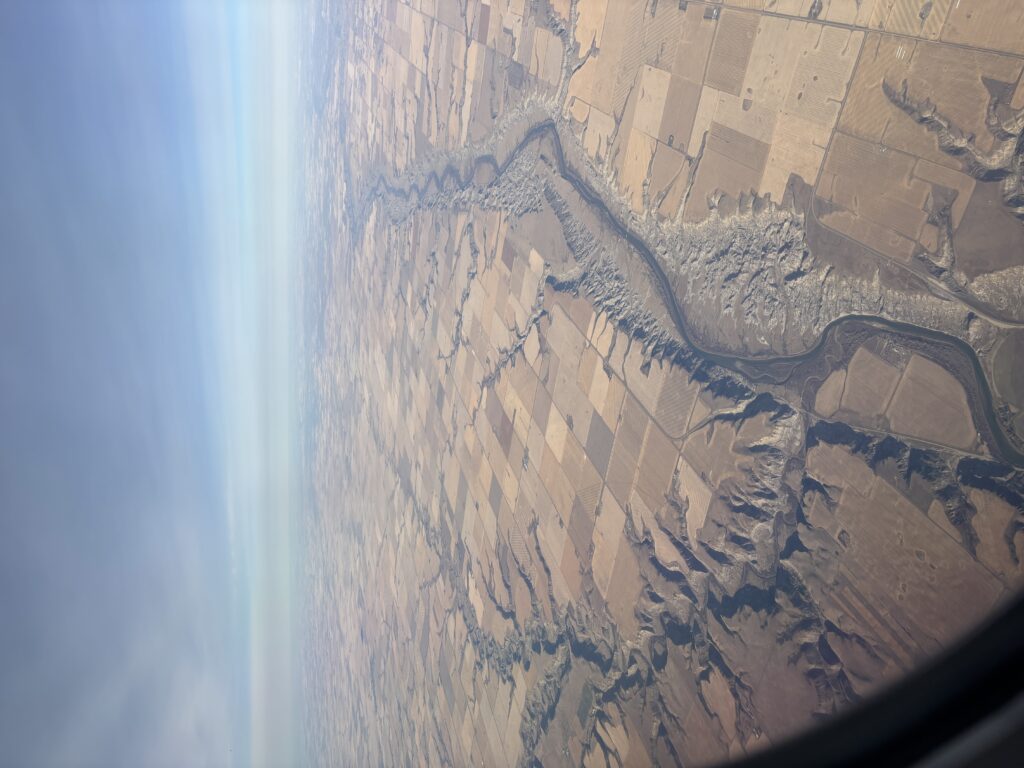 Les canyons en Alberta.