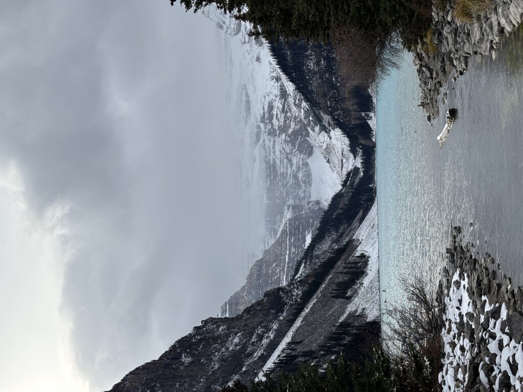La vue sur le lac Louise en Alberta