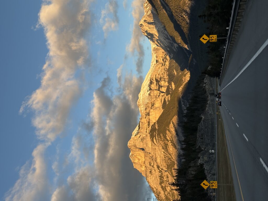 Faire la route de Calgary aux rocheuses