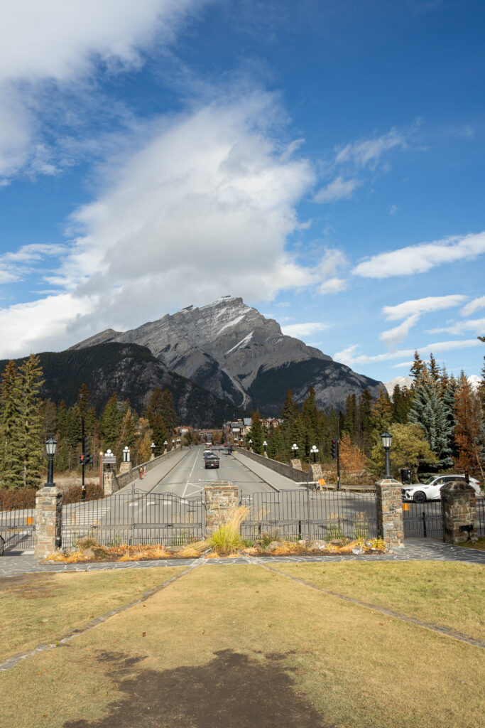 Vue depuis Banff