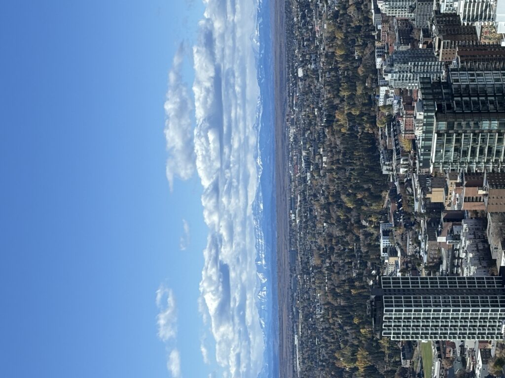 Vue de la tour de Calgary