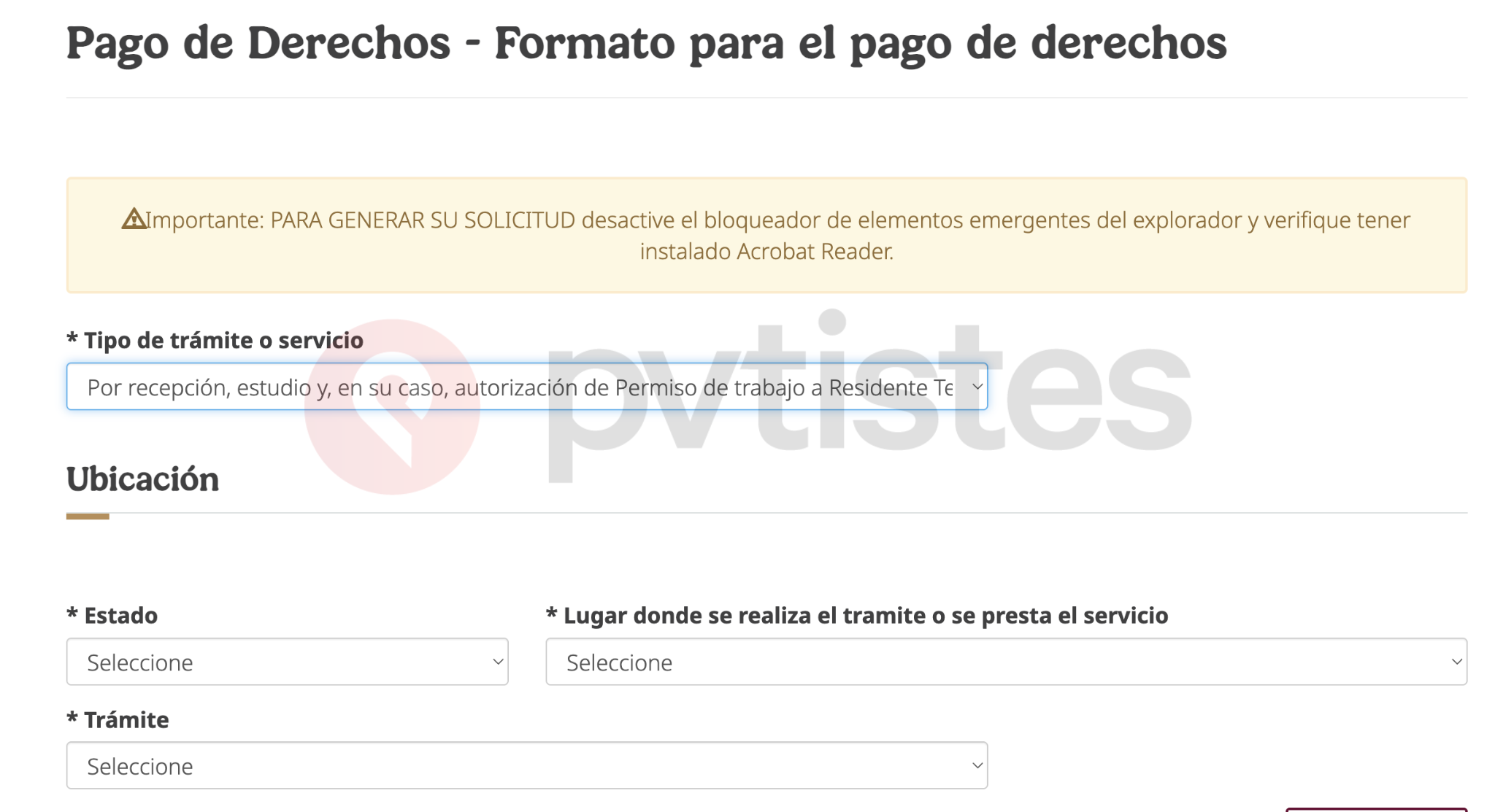 Démarches adminsitratives pvt mexique 3 bis