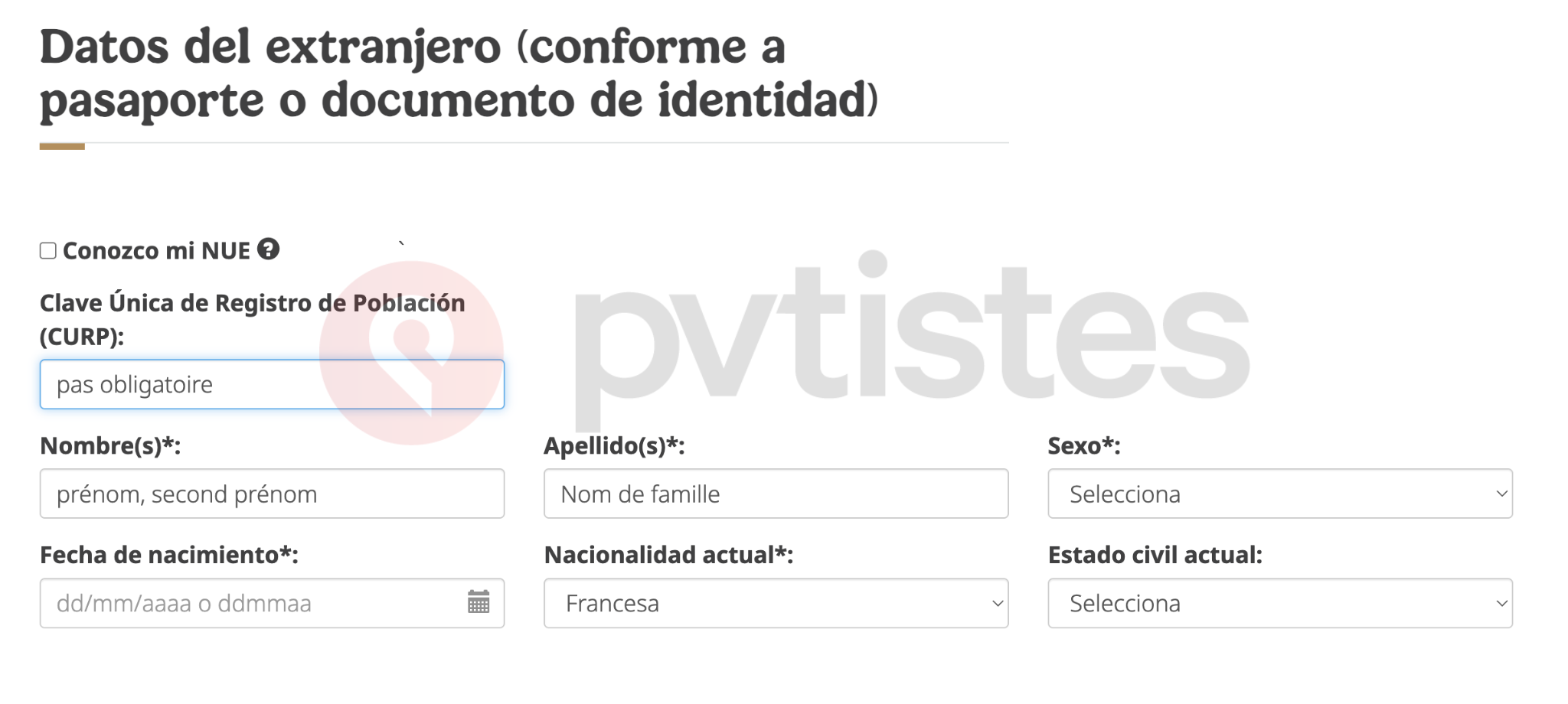 pvt au mexique demarches administratives