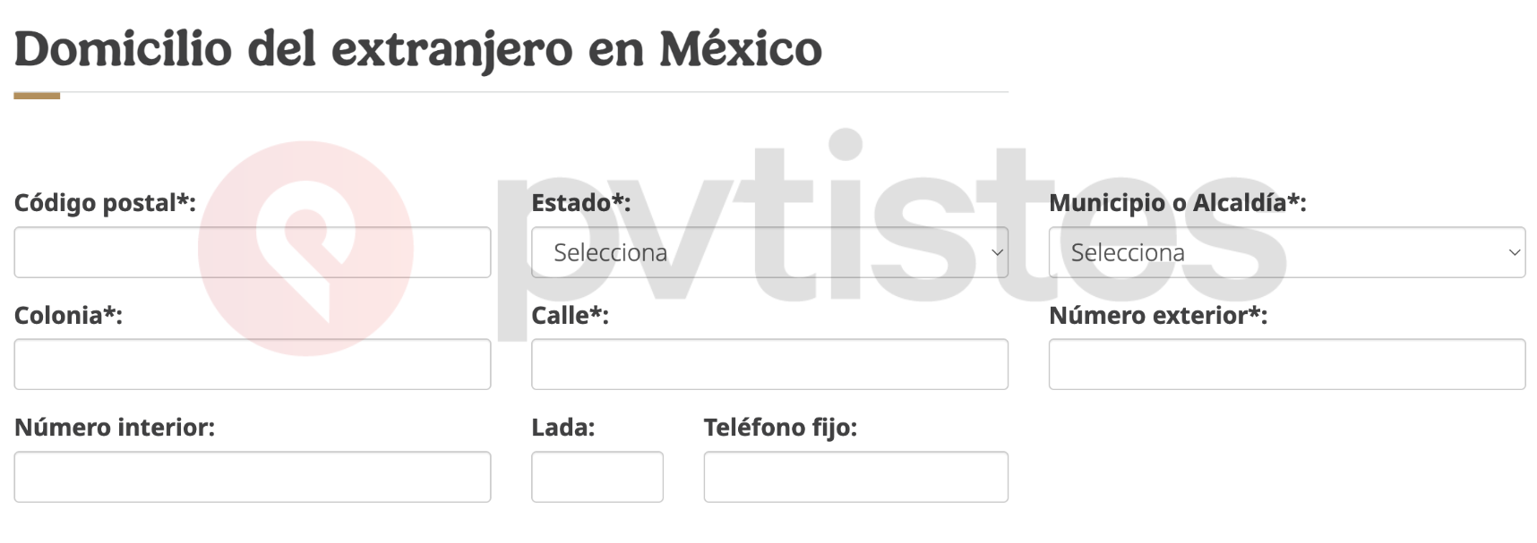 pvt au mexique demarches administratives