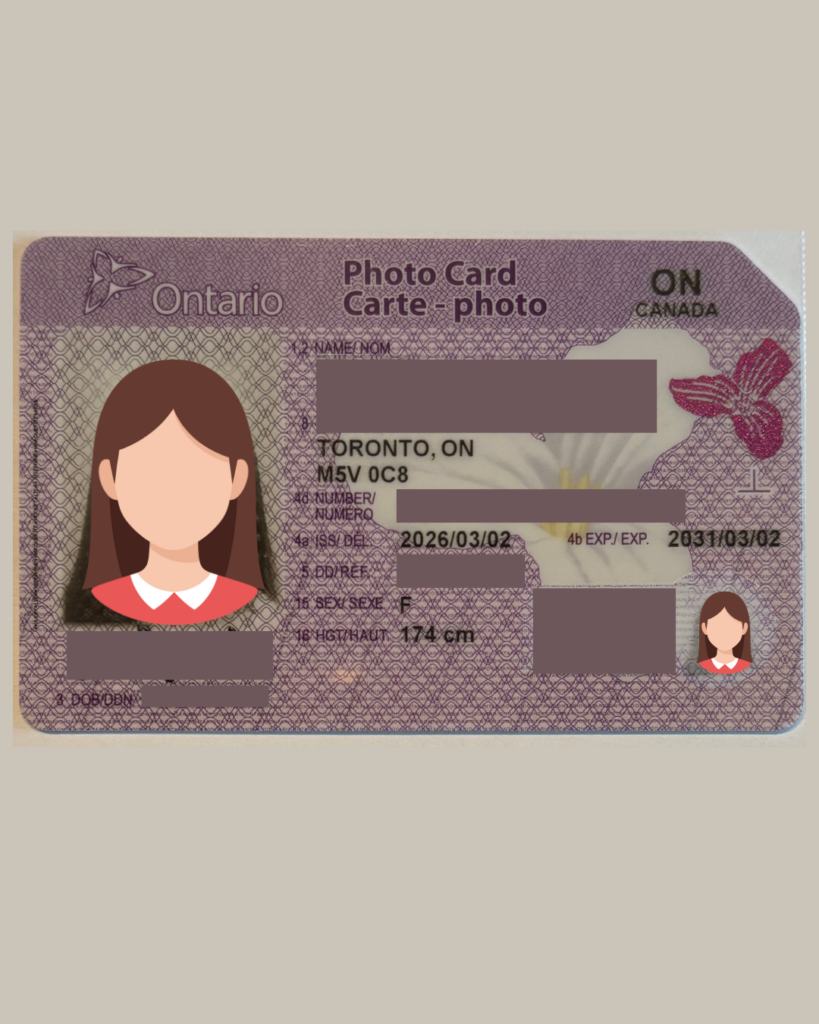 Obtenir sa carte-photo de l'Ontario.