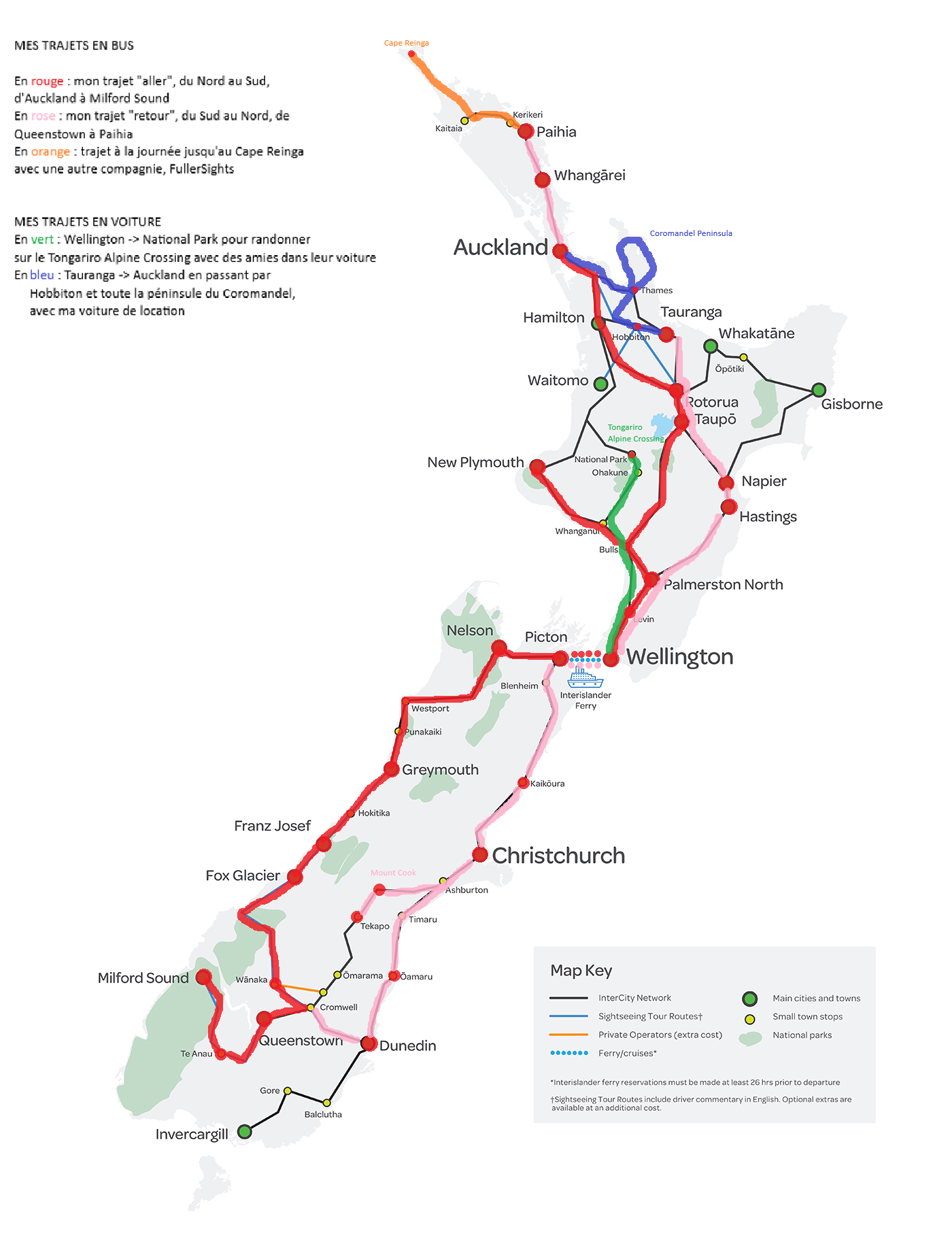 Nouvelle-Zélande sans van