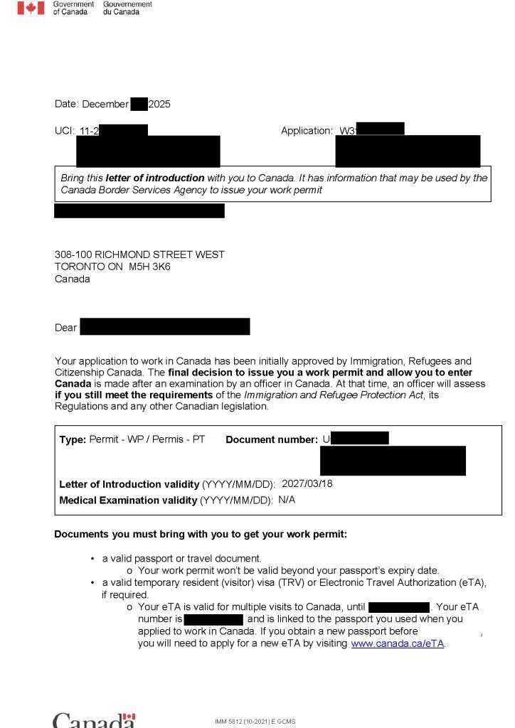 poe letter of introduction